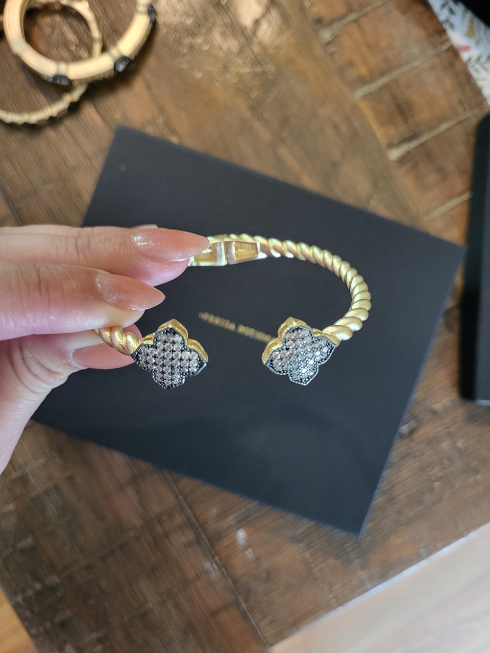 Freida Rothman VAULT Open Bangle - Picture 2 of 3